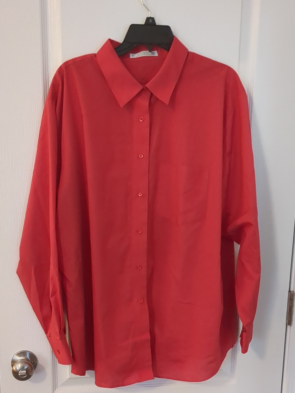Women's Foxcroft Button-Down Shirt - Classic Collared Long Sleeve